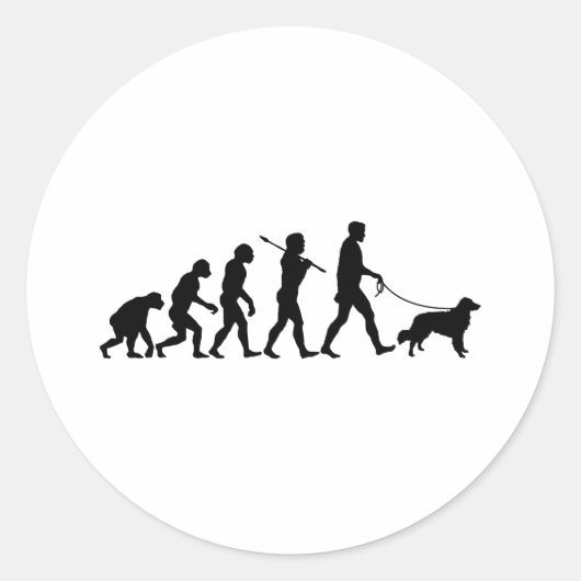 Nova Scotia Duck Tolling Retriever Runder Aufkleber (Vorderseite)