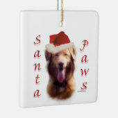 Nova Scotia Duck Tolling Retriever Santa Paws Keramikornament (Rechts)