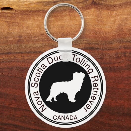 Nova Scotia Duck Tolling Retriever Schlüsselanhänger (Vorderseite)