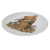 Nova Scotia Duck Tolling Retriever Schneidebrett (Ecke)