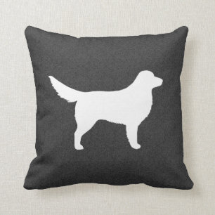 Nova Scotia Duck Tolling Retriever Silhouette Kissen