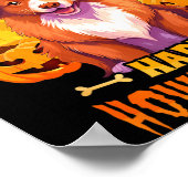Nova Scotia Duck Tolling Retriever Toller Poster (Ecke)