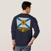 Nova Scotia Flag Apparel T-Shirt (Schwarz voll)