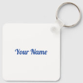 Nova Scotia Flag für Bluenosers Schlüsselanhänger (Rückseite)