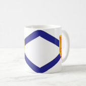 NOVA-SCOTIA-Flag Kaffeetasse (VorderseiteRechts)