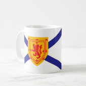 NOVA-SCOTIA-Flag Kaffeetasse (Vorderseite Links)