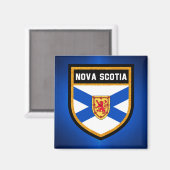 Nova Scotia Flag Magnet (Vorderseite/Rückseite)