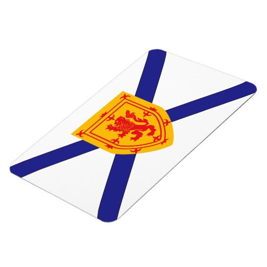 NOVA SCOTIA Flag Magnet (Linke Seite)