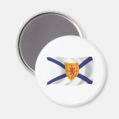 Nova Scotia Flag Magnet (Vorderseite/Rückseite)