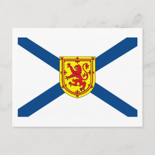 Nova Scotia Flag Postcard Postkarte