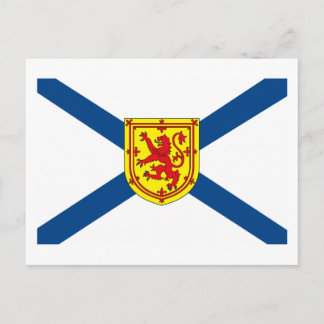 Nova Scotia Flag Postcard Postkarte