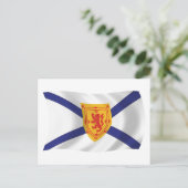 Nova Scotia Flag Postcard Postkarte (Stehend Vorderseite)