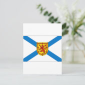 Nova Scotia Flag Postkarte (Stehend Vorderseite)