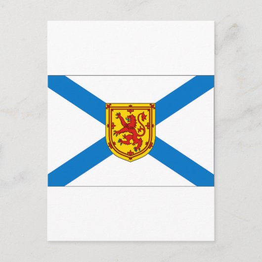 Nova Scotia Flag Postkarte (Vorderseite)