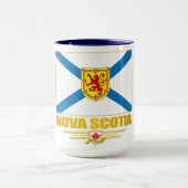 Nova Scotia Flag Tasse (Zentrum)