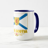 Nova Scotia Flag Tasse (VorderseiteRechts)