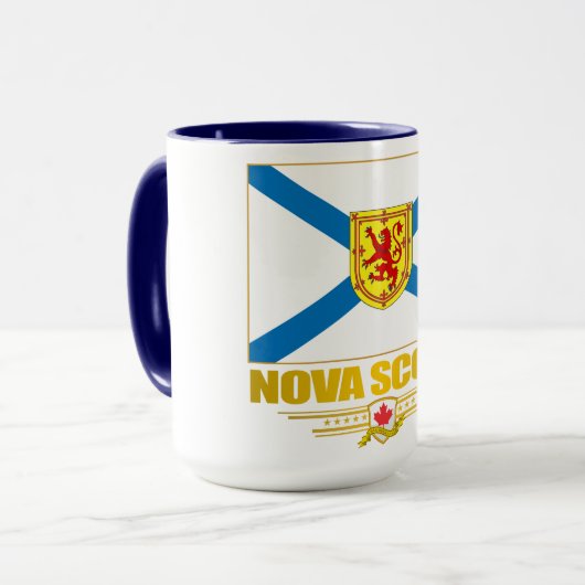 Nova Scotia Flag Tasse (Vorderseite Links)