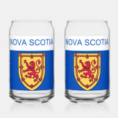 Nova Scotia-Flagge Dosenglas (Vorderseite)