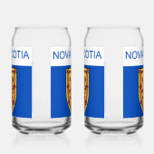 Nova Scotia-Flagge Dosenglas (Rechts)