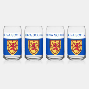 Nova Scotia-Flagge Dosenglas
