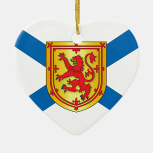 Nova Scotia-Flagge Keramikornament