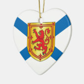 Nova Scotia-Flagge Keramikornament (Links)