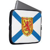 Nova Scotia-Flagge Laptopschutzhülle (Vorne Rechts)