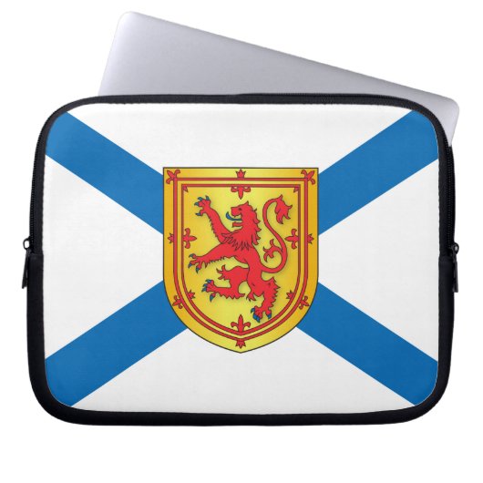 Nova Scotia-Flagge Laptopschutzhülle (Vorderseite)