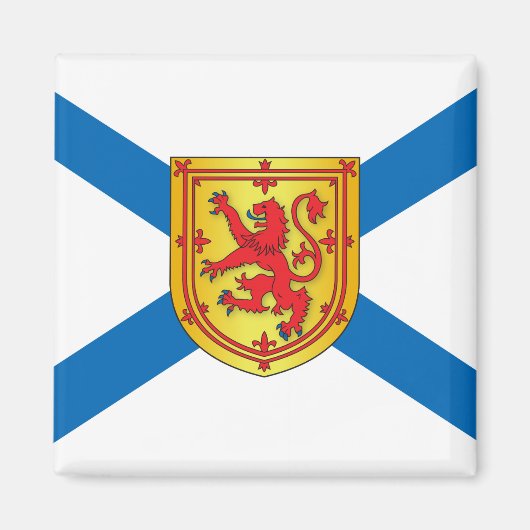 Nova Scotia-Flagge Magnet (Vorne)