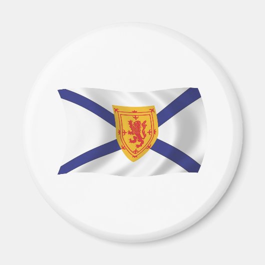 Nova Scotia Flagge Magnet (Vorne)