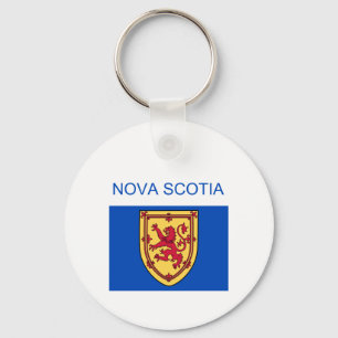 Nova Scotia-Flagge Schlüsselanhänger