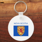 Nova Scotia-Flagge Schlüsselanhänger (Vorderseite)