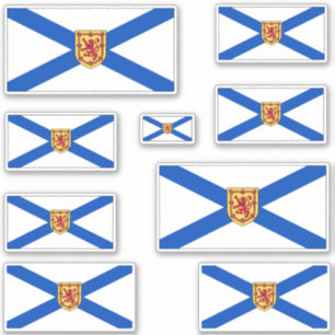 Nova Scotia-Flaggen Grafik Aufkleber