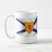 Nova-Scotia-Flaggen-Tasse Kaffeetasse (Links)