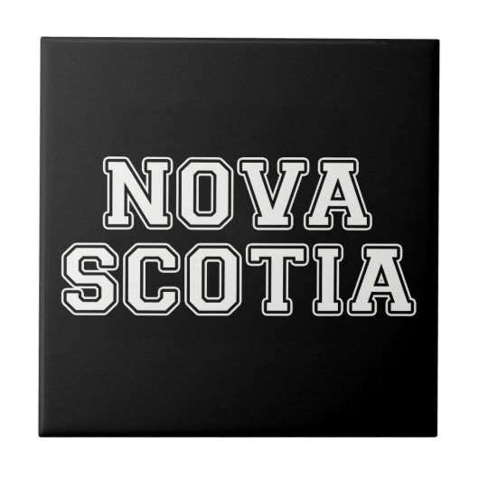 Nova Scotia Fliese (Vorderseite)