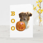 Nova Scotia Halloween BOO Karte (Gelbe Blume)