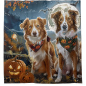 Nova Scotia Halloween Spooky Duschvorhang (Vorderseite)