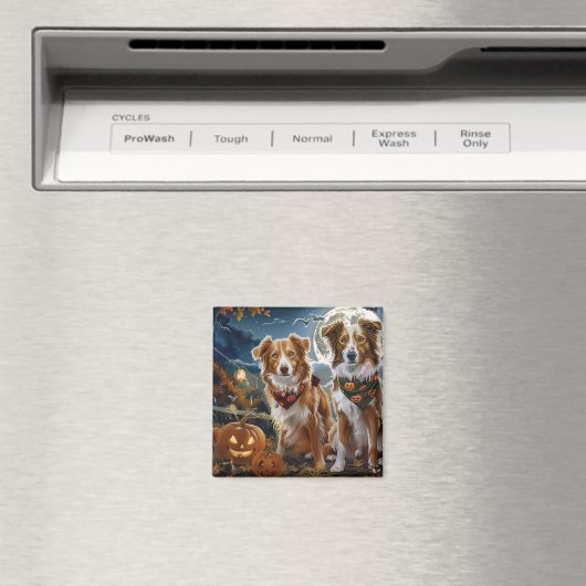 Nova Scotia Halloween Spooky Magnet (In Situ (Geschirrspüler))