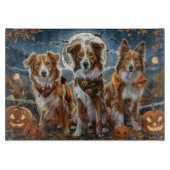 Nova Scotia Halloween Spooky Schneidebrett (Vorderseite)