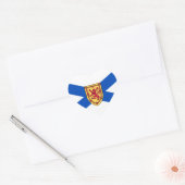 nova scotia Herz-Aufkleber (Umschlag)
