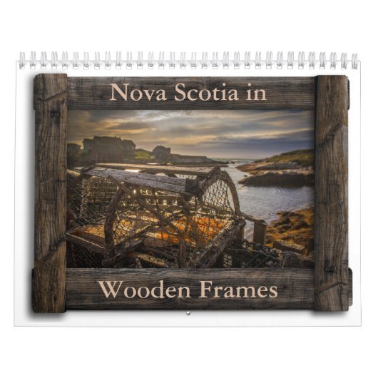 Nova Scotia in Holzrahmen Kalender (Titelbild)