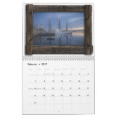 Nova Scotia in Holzrahmen Kalender (Feb 2027)