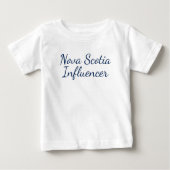 Nova scotia Influencer Anpassung, Provinz oder Sta Baby T-shirt (Vorderseite)