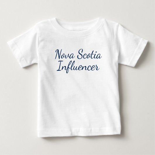 Nova scotia Influencer Anpassung, Provinz oder Sta Baby T-shirt (Vorderseite)