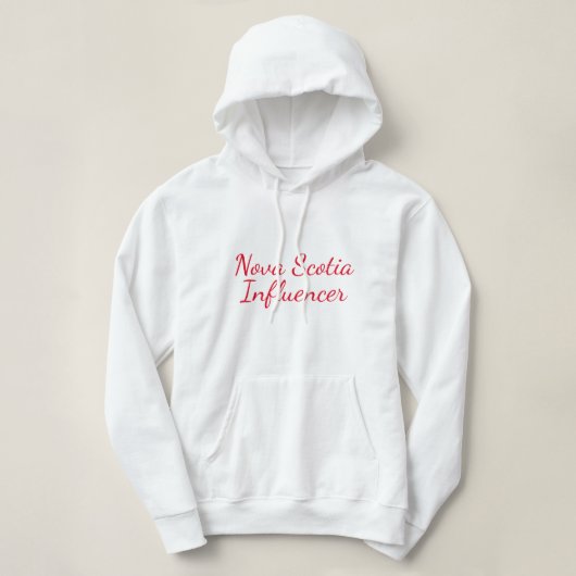 Nova scotia Influencer Anpassung, Provinz oder Sta Hoodie (Design vorne)