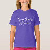 Nova scotia Influencer Anpassung, Provinz oder Sta T-Shirt (Vorderseite)