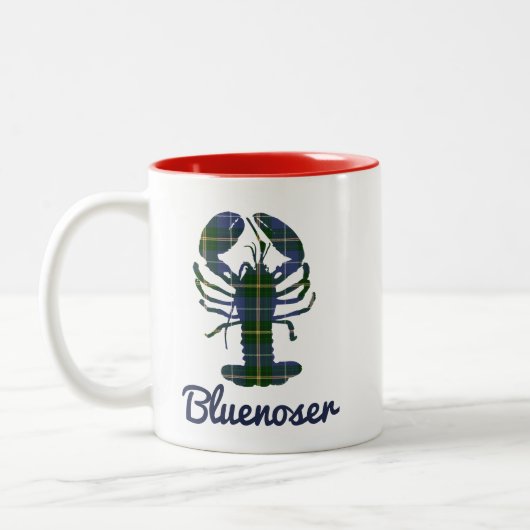 Nova Scotia Kaffeetasse Hummer Bluenoser (Links)