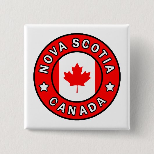 Nova Scotia Kanada Button (Vorderseite)