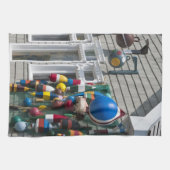 Nova Scotia, Kanada. Einkaufsgeschäft in Blue Rock Küchentuch (Horizontal)