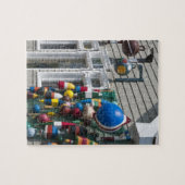 Nova Scotia, Kanada. Einkaufsgeschäft in Blue Rock Puzzle (Horizontal)